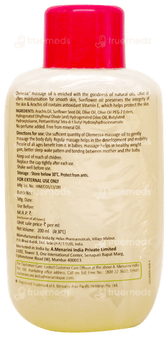 Olemessa Massage Oil 200ml