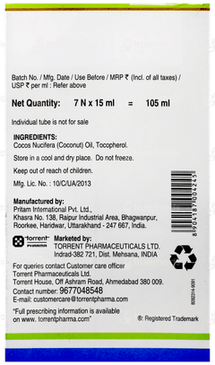 Qtepy Baby Massage Oil 15Ml Pack Of 7