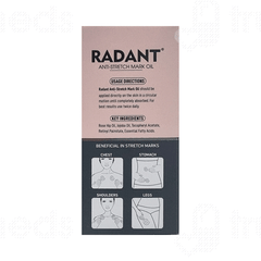 Radant Anti Stretch Mark Oil 30ml