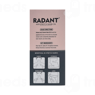 Radant Anti Stretch Mark Oil 30ml