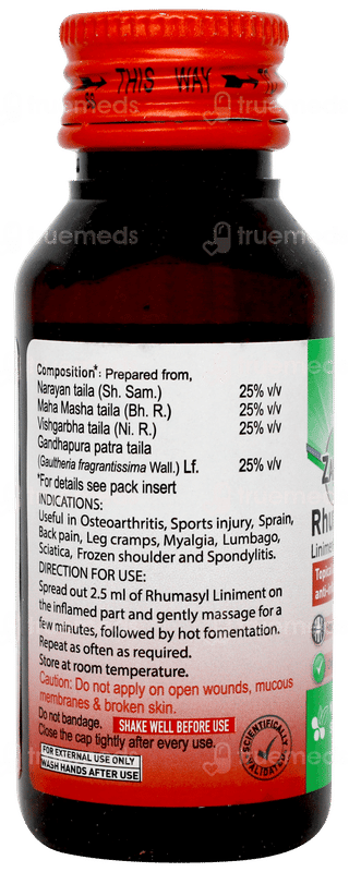 Zandu Rhumasyl Liniment 50ml