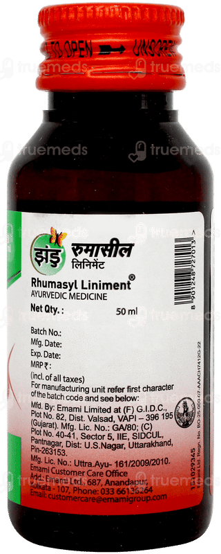 Zandu Rhumasyl Liniment 50ml