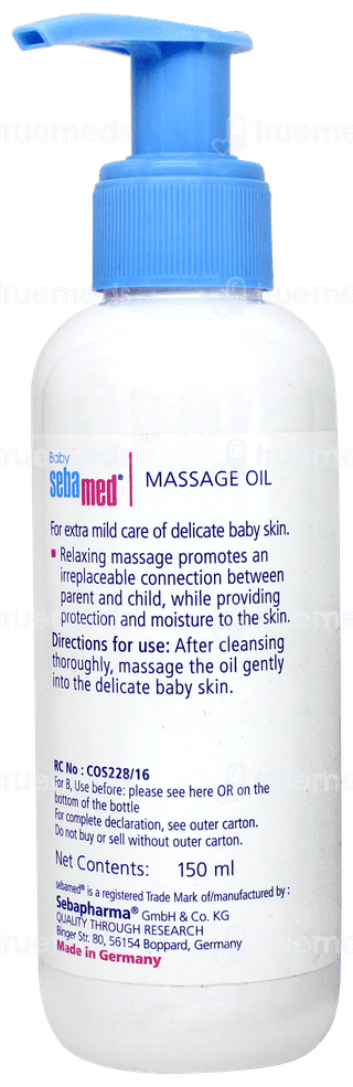 Sebamed Baby Massage Oil 150ml