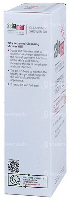Sebamed Sensitive Skin Shower Oil 200ml