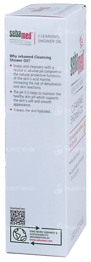 Sebamed Sensitive Skin Shower Oil 200ml
