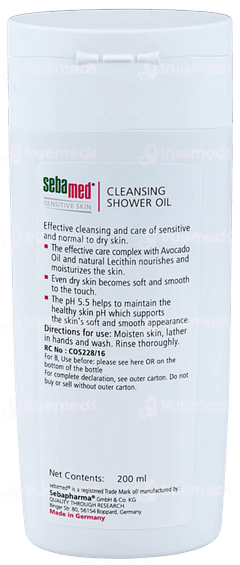 Sebamed Sensitive Skin Shower Oil 200ml