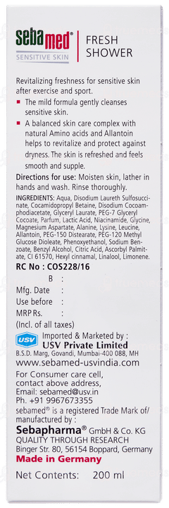 Sebamed Fresh Shower 200ml