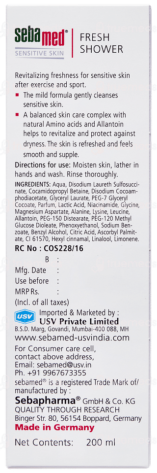 Sebamed Fresh Shower 200ml