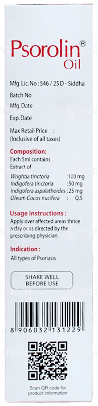 Psorolin Oil 200Ml