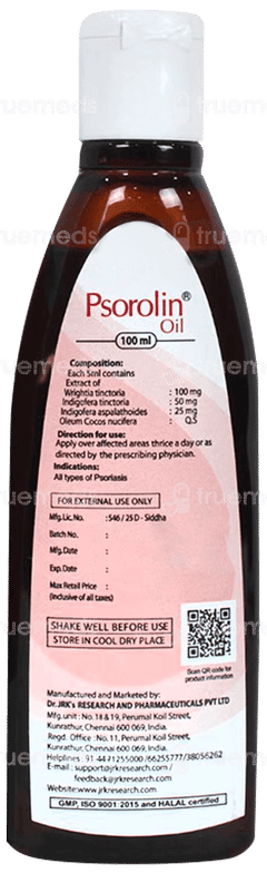 Psorolin Oil 200Ml