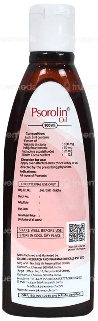 Psorolin Oil 200Ml