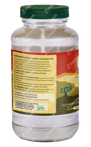Organic India Virgin Coconut Oil 500 ML