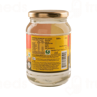 Organic India Virgin Coconut Oil 500ml