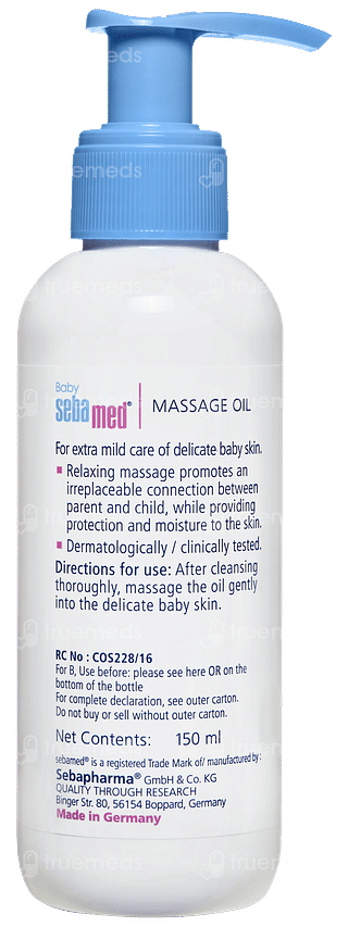 Sebamed Baby Soothing Massage Oil 150ml