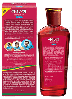 Navratna Ayurvedic Cool Hair Oil 200Ml