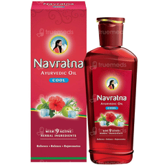Navratna Ayurvedic Cool Hair Oil 300Ml