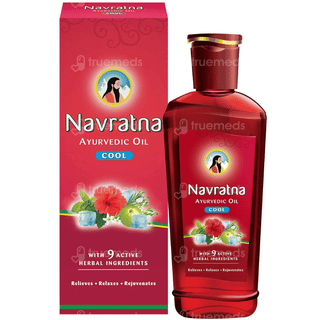 Navratna Ayurvedic Cool Hair Oil 300Ml
