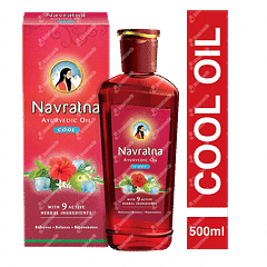 Navratna Ayurvedic Cool Hair Oil 450 ML