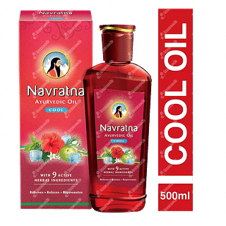 Navratna Ayurvedic Cool Hair Oil 450 ML