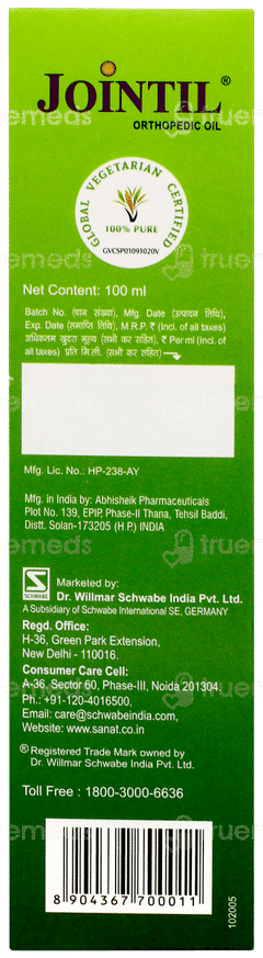 Jointil Orthopedic Oil 100ml