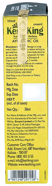 Emami Kesh King Ayurvedic Oil 50Ml