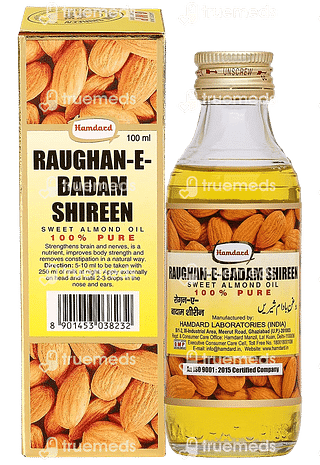 Hamdard Raughan E Badam Shirin Oil 100 ML