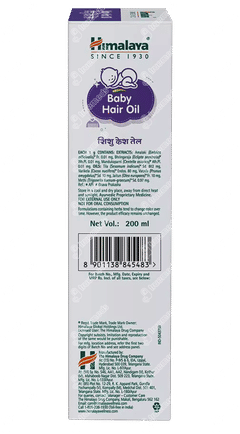 Himalaya Baby Hair Oil 200ml