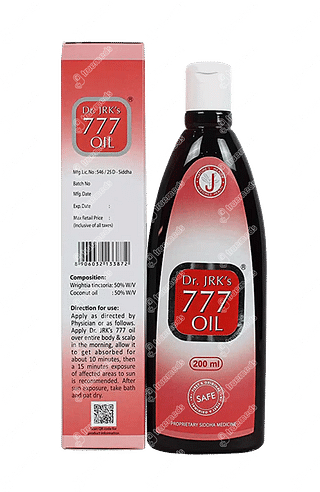 Dr. Jrk's 777 Oil 200 ML