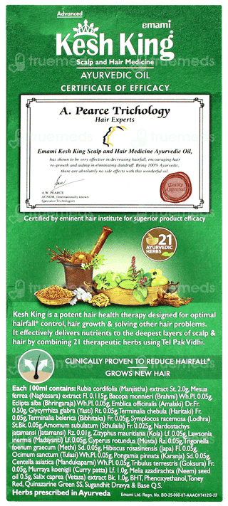 Emami Kesh King Ayurvedic Oil 100ml