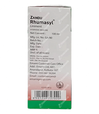 Zandu Rhumasyl Liniment 100 ML