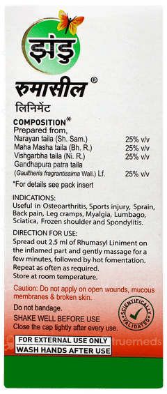 Zandu Rhumasyl Liniment 100ml