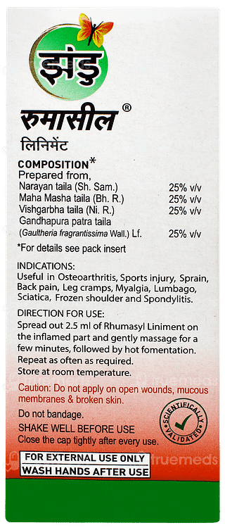 Zandu Rhumasyl Liniment 100ml