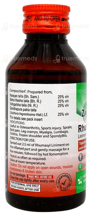 Zandu Rhumasyl Liniment 100ml