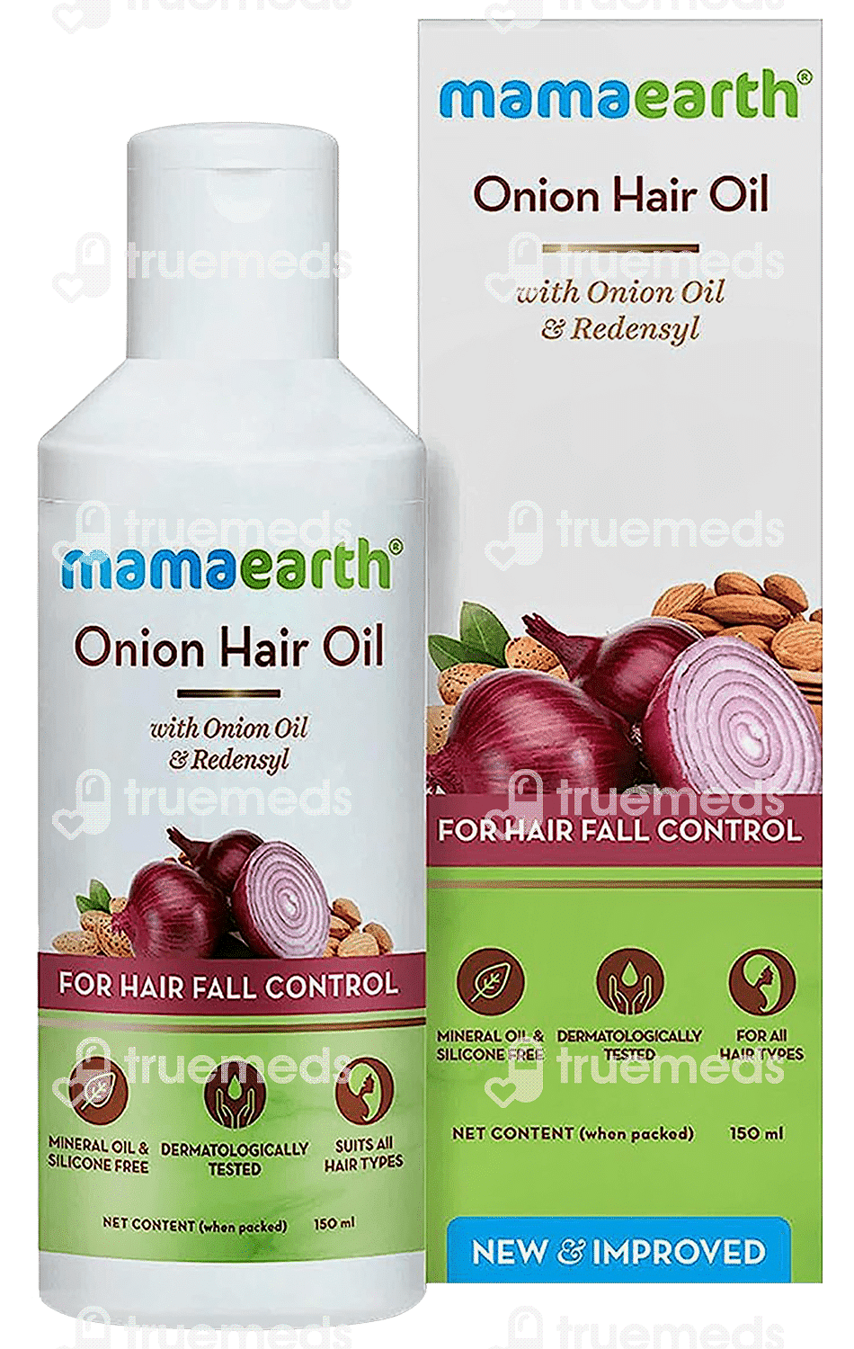 Mamaearth Onion Hair Oil For Hair Regrowth And Hair Fall Control With ...