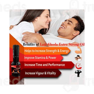 Laal Ghoda Extra Strong Oil For Erectile Dysfunction 30 Ml
