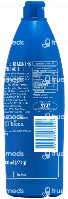 Parachute 100% Pure Coconut Oil 300ml