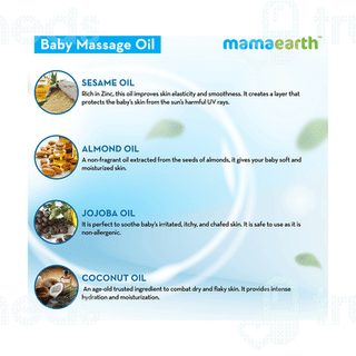 Mamaearth For Babies Soothing Massage Oil 200ml