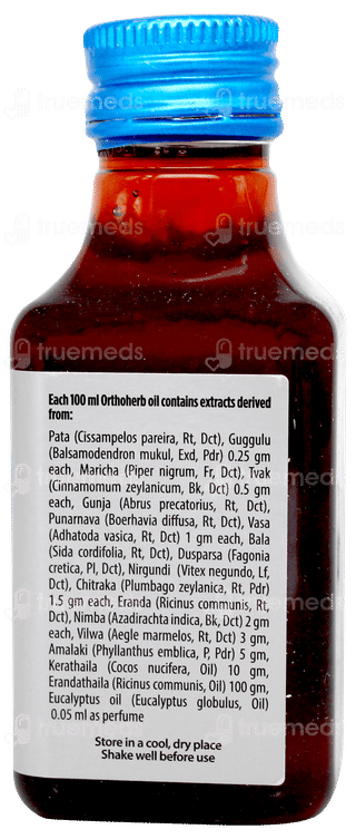 Pankajakasthuri Orthoherb Oil 100ml