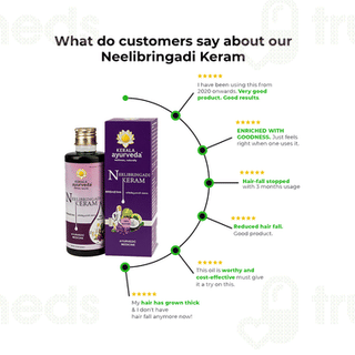 Kerala Ayurveda Neelibringadi Keram 200ml
