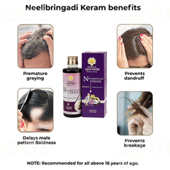 Kerala Ayurveda Neelibringadi Keram 200ml