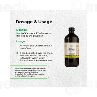 Kerala Ayurveda Karpooradi Thailam 200ml