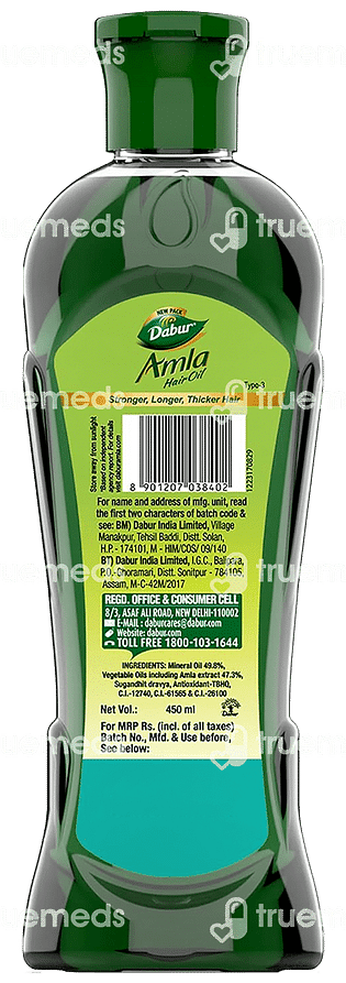 Dabur Amla Hair Oil 450ml