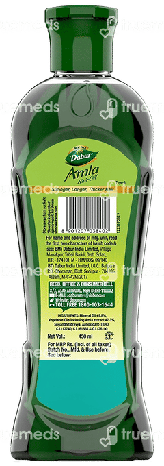 Dabur Amla Hair Oil 450ml