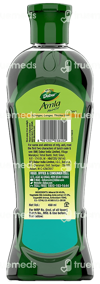 Dabur Amla Hair Oil 450 ML