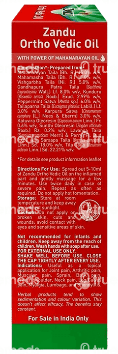 Zandu Ortho Vedic Oil 60ml