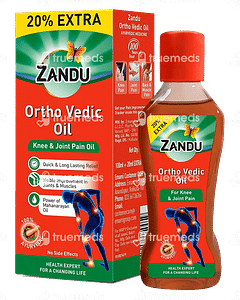 Zandu Ortho Vedic Oil 100ml With 20% Extra