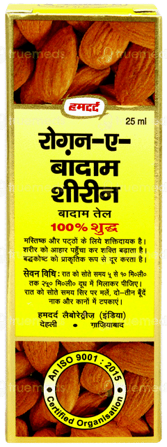 Hamdard Raughan E Badam Shireen Oil 25ml