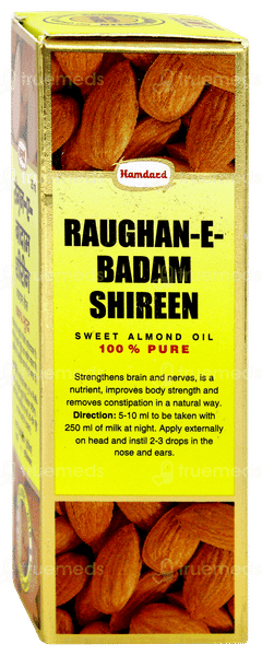 Hamdard Raughan E Badam Shireen Oil 25ml