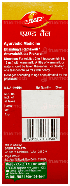 Dabur Erand Tail 100Ml
