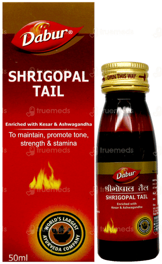 Dabur Shrigopal Tail 50Ml